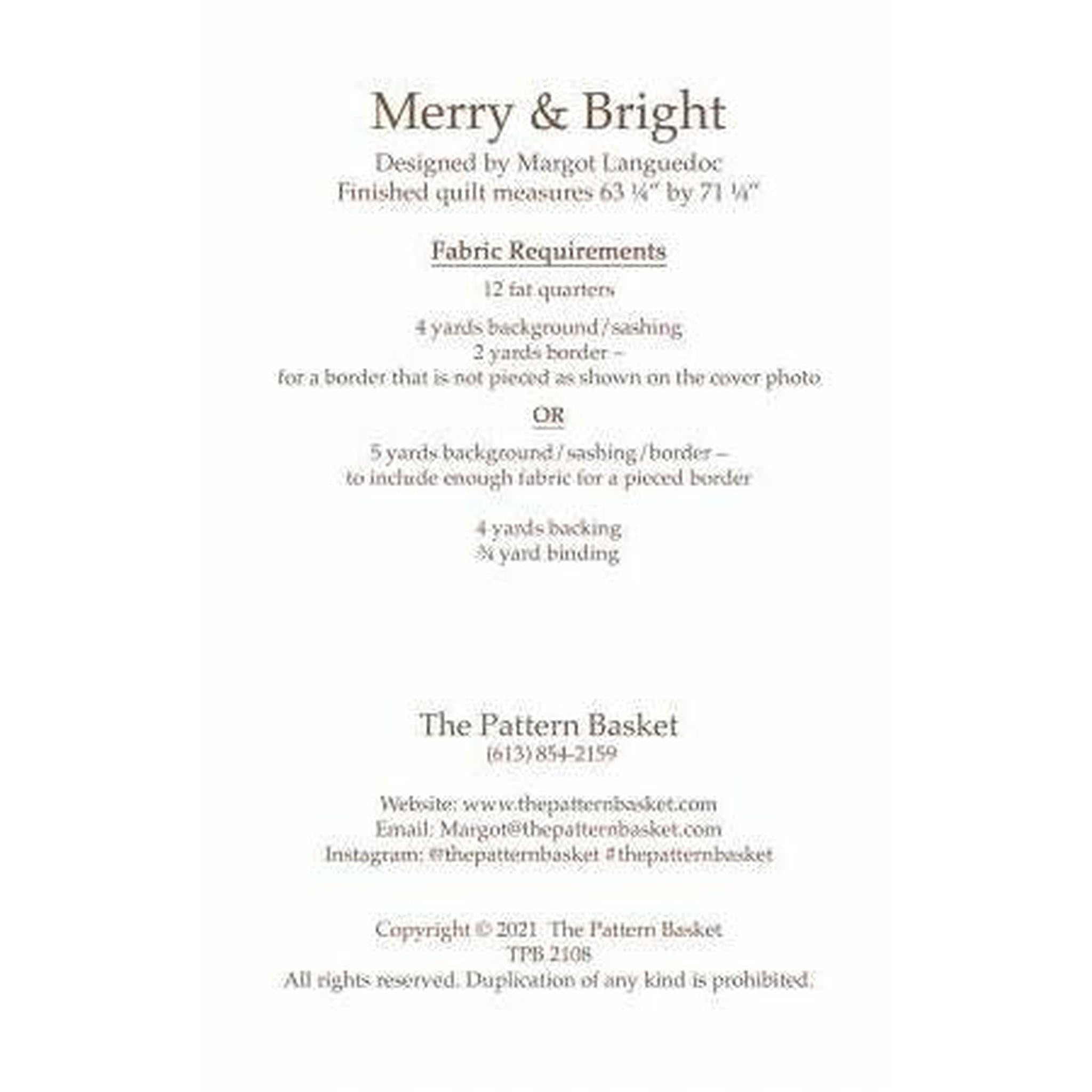 Pattern: Merry and Bright