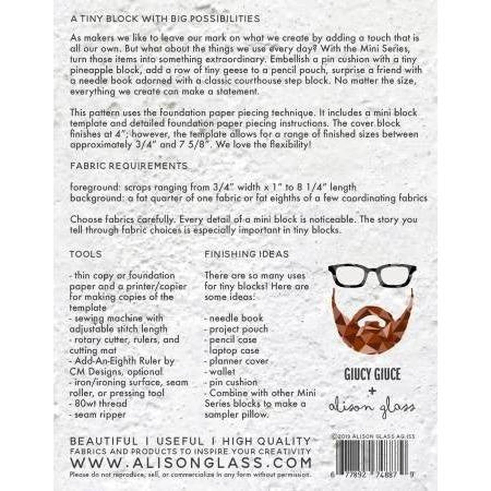 Pattern: Mini Log Cabin