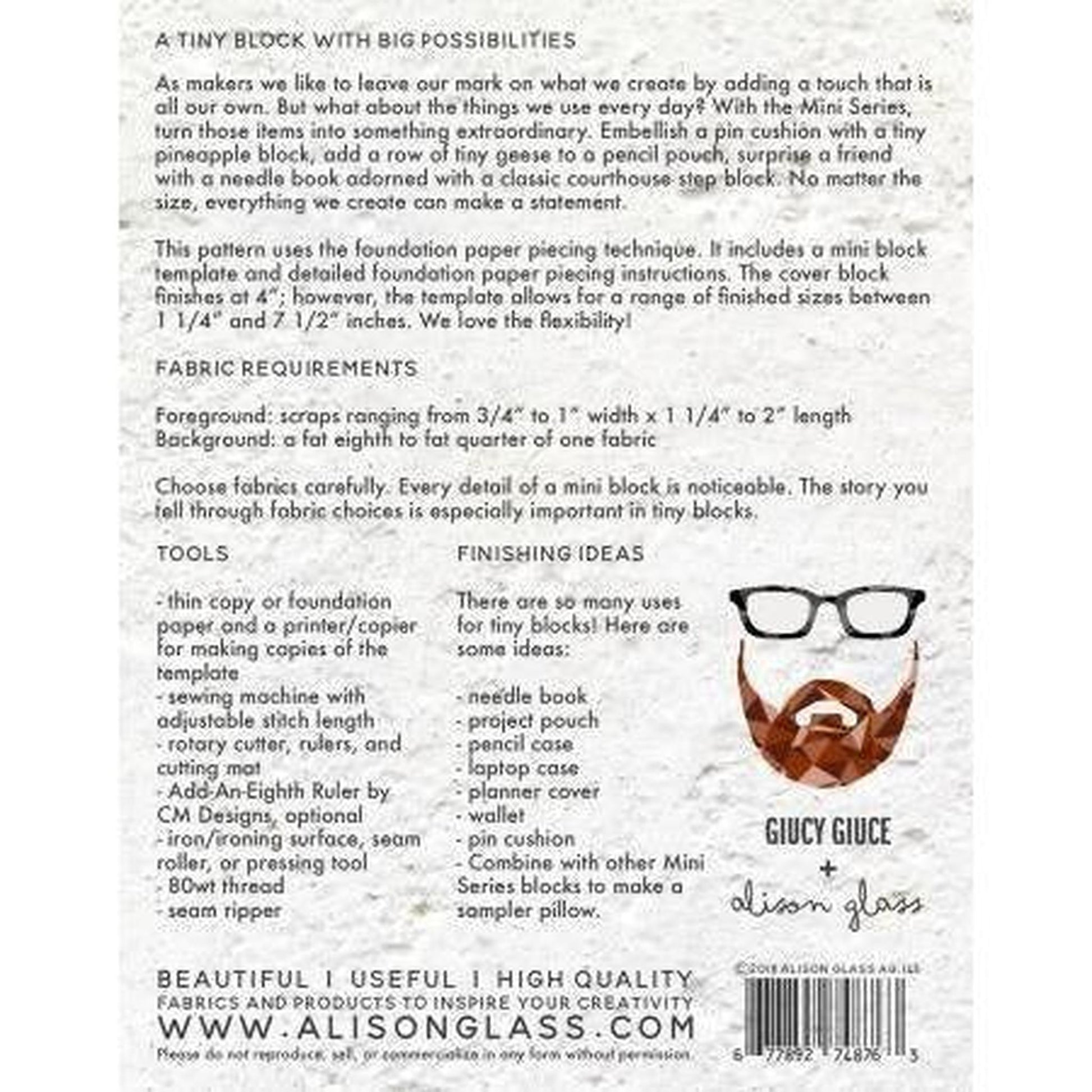 Pattern: Mini Stretched Geese