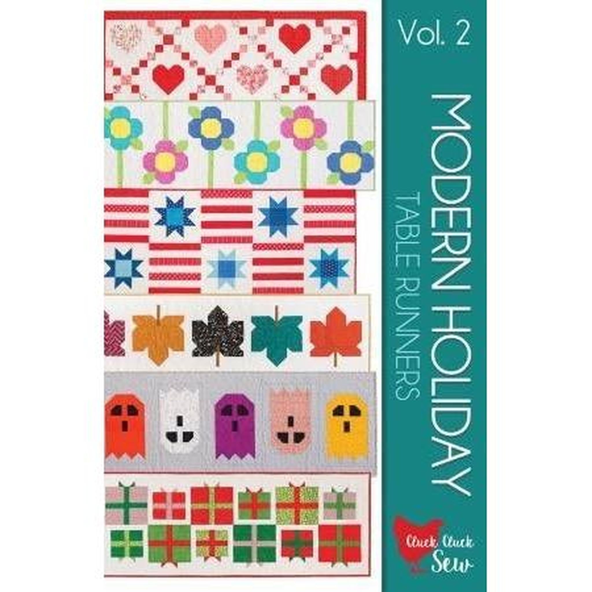 Pattern: Modern Holiday Table Runners Vol.2