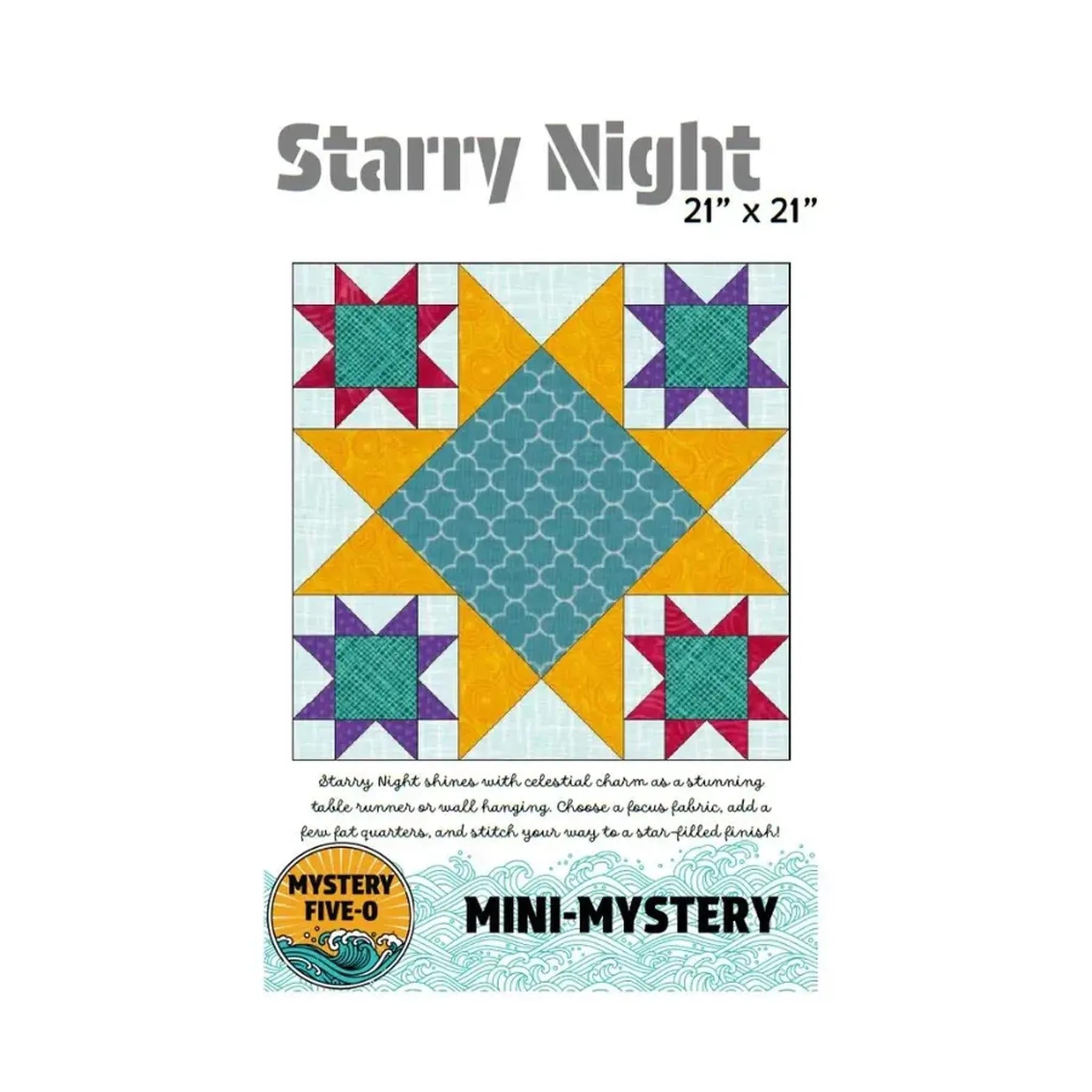 Pattern: Mystery Five-0 Mini Mystery #3 - Starry Night