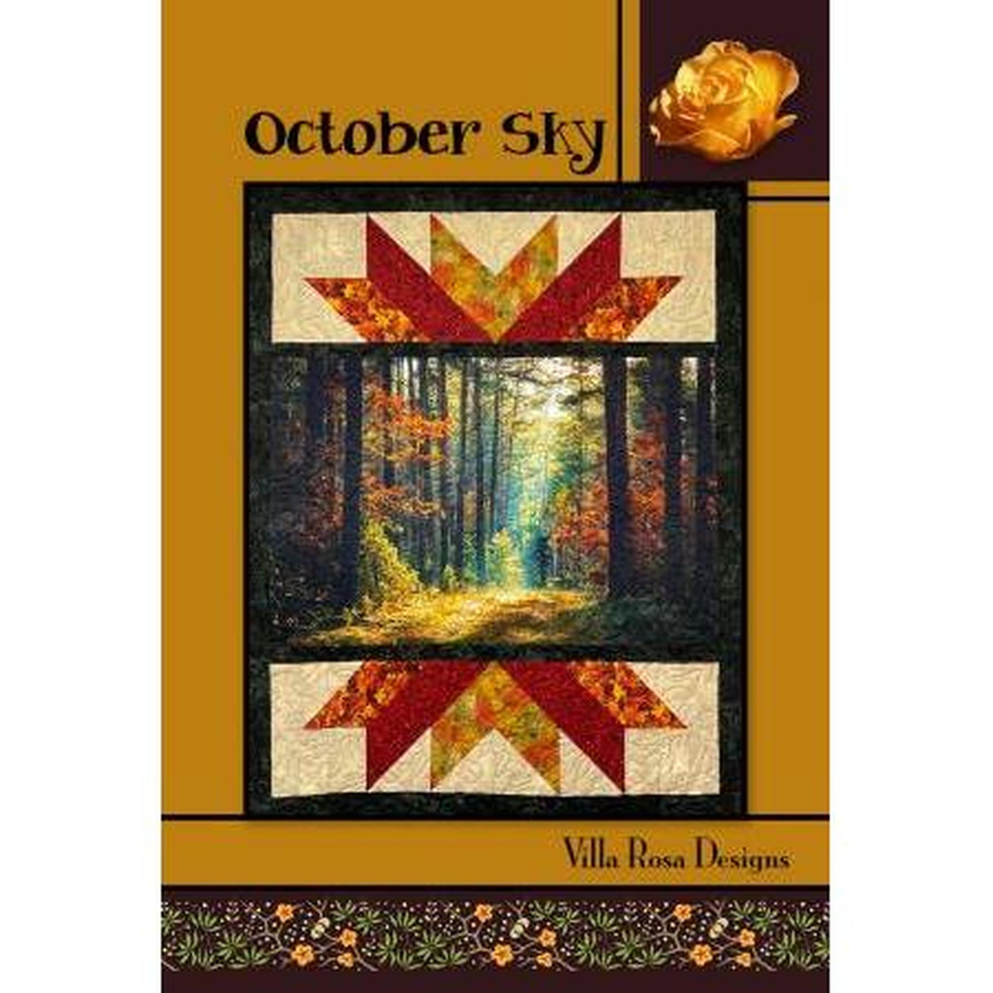 Villa Rosa Pattern - October Sky