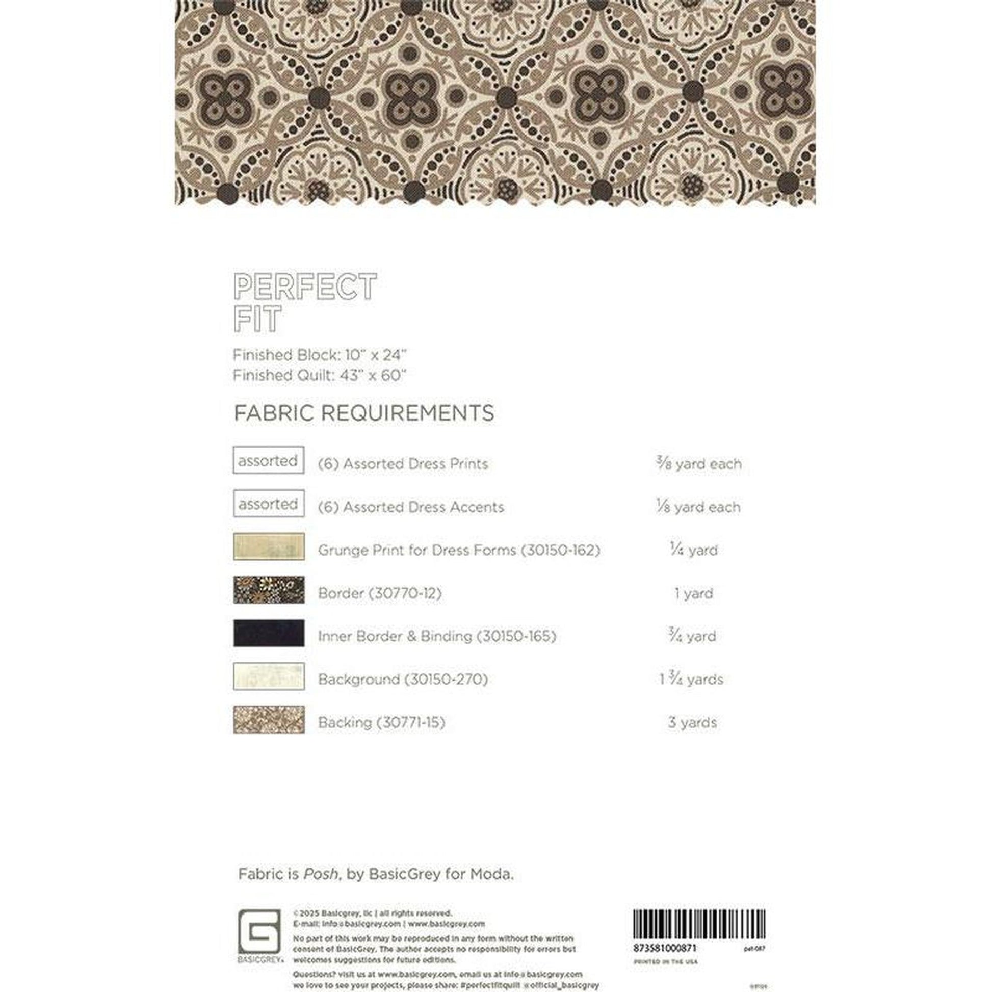 Pattern: Perfect Fit