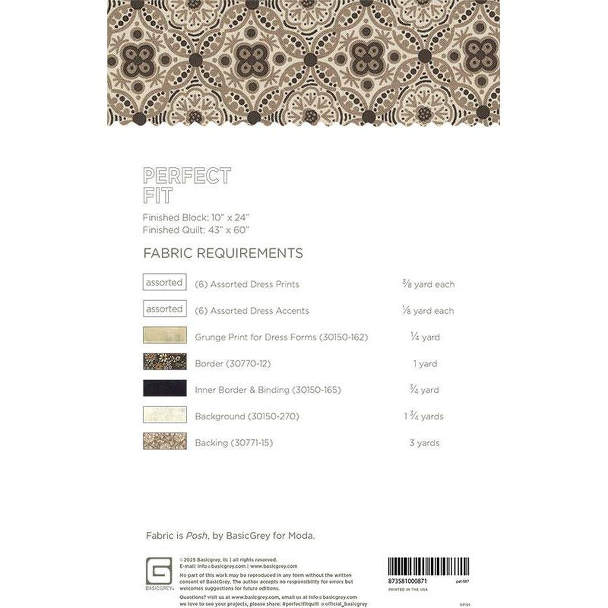 Pattern: Perfect Fit