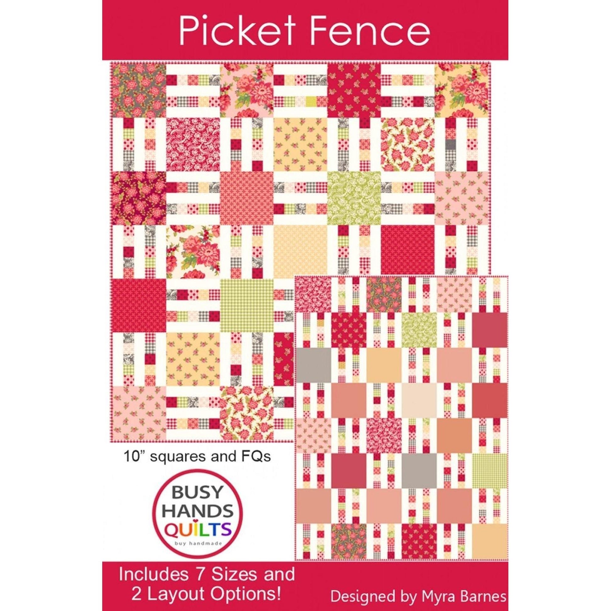 Pattern: Picket Fence (7 sizes)