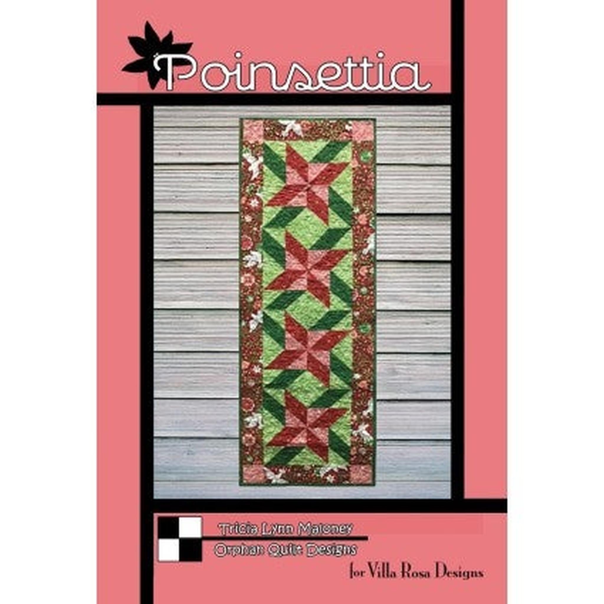 Villa Rosa Pattern - Poinsettia Runner