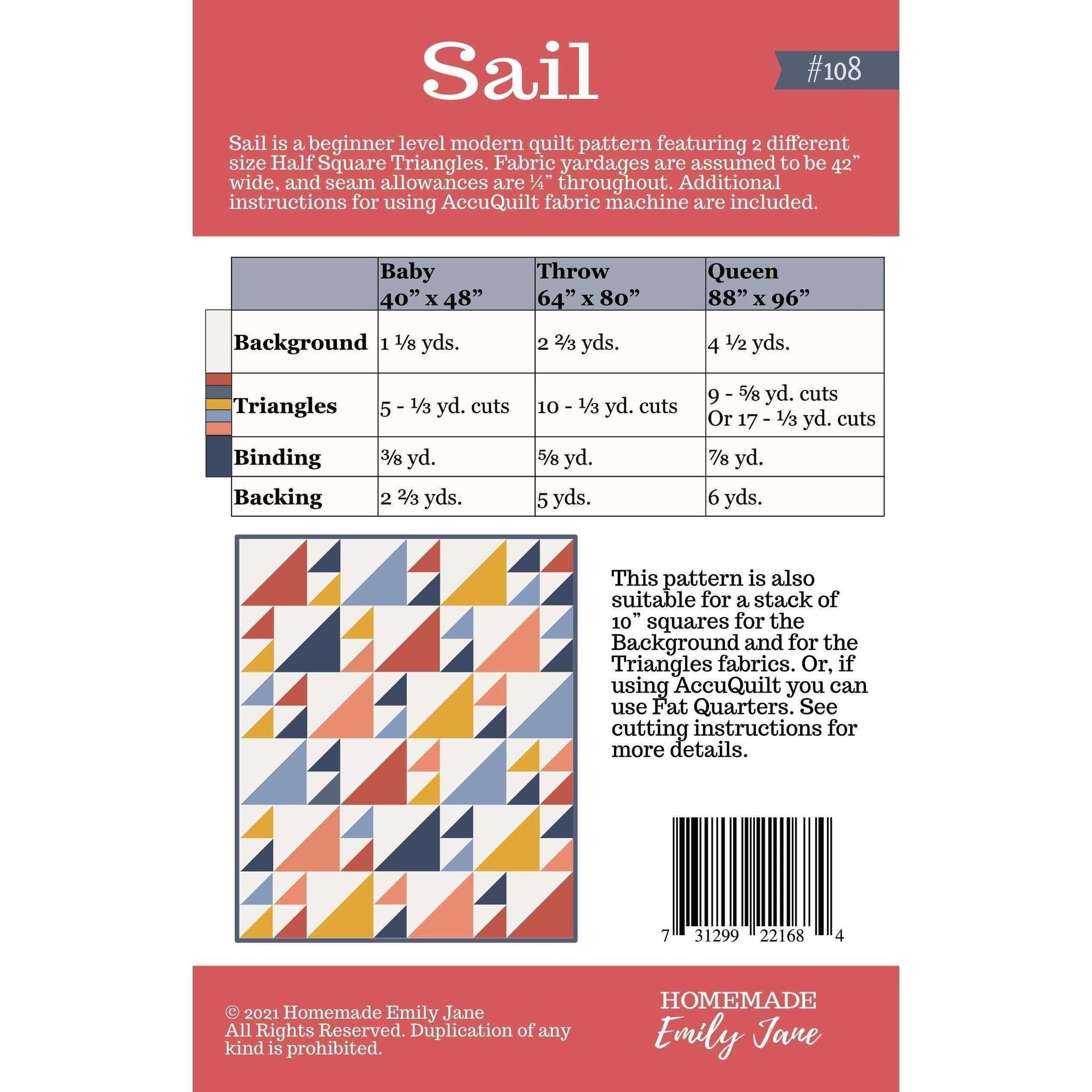 Pattern: Sail