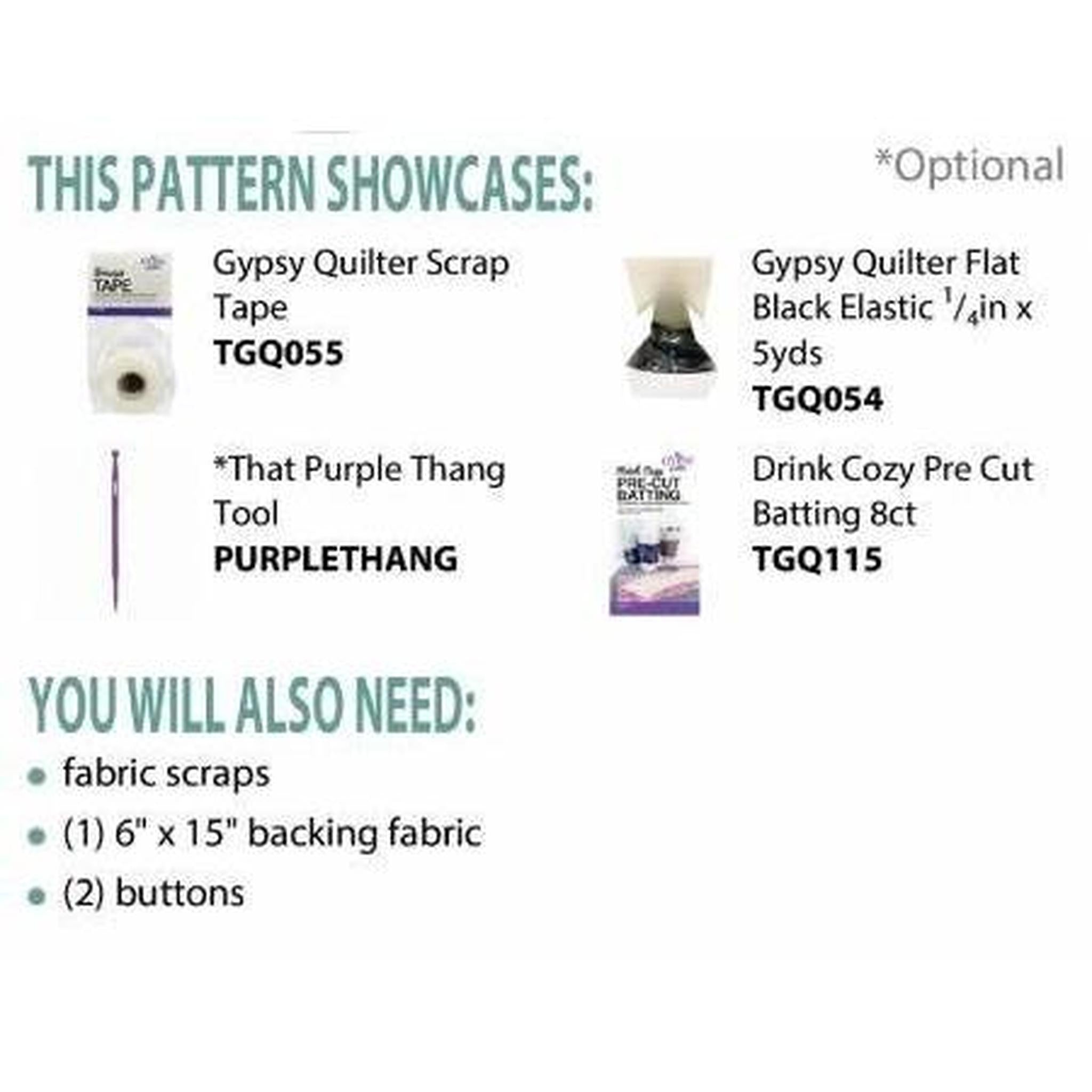 Pattern: Scrappy Mug Cozy