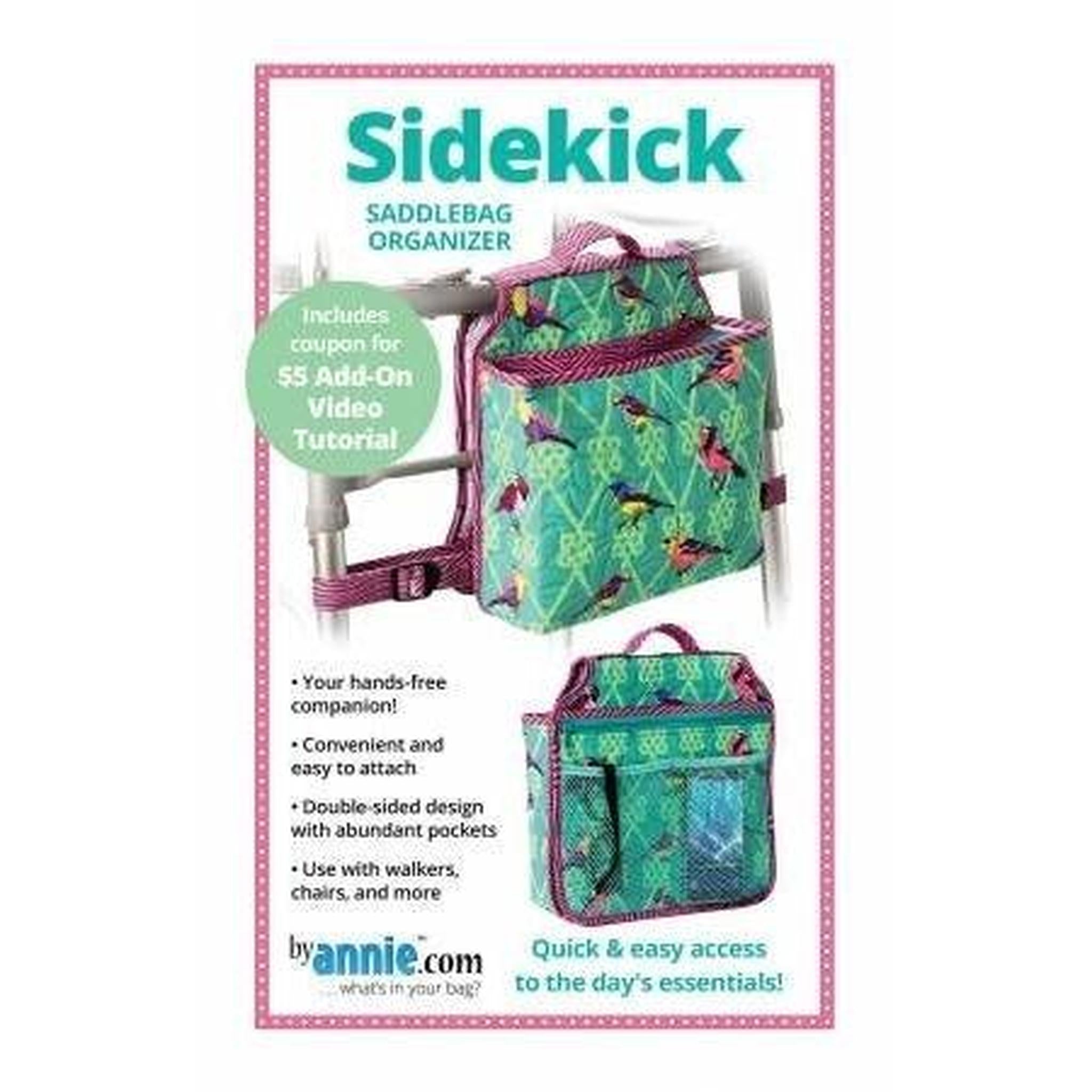 Pattern: Sidekick Saddlebag Organizer