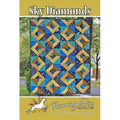 Villa Rosa Pattern - Sky Diamonds
