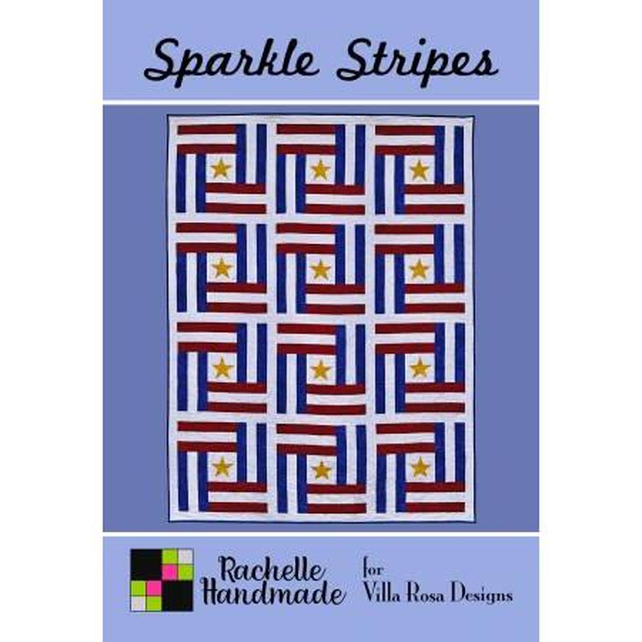 Villa Rosa Pattern - Sparkle Stripes