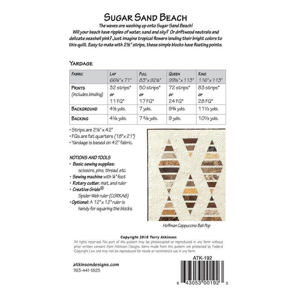 Pattern: Sugar Sand Beach