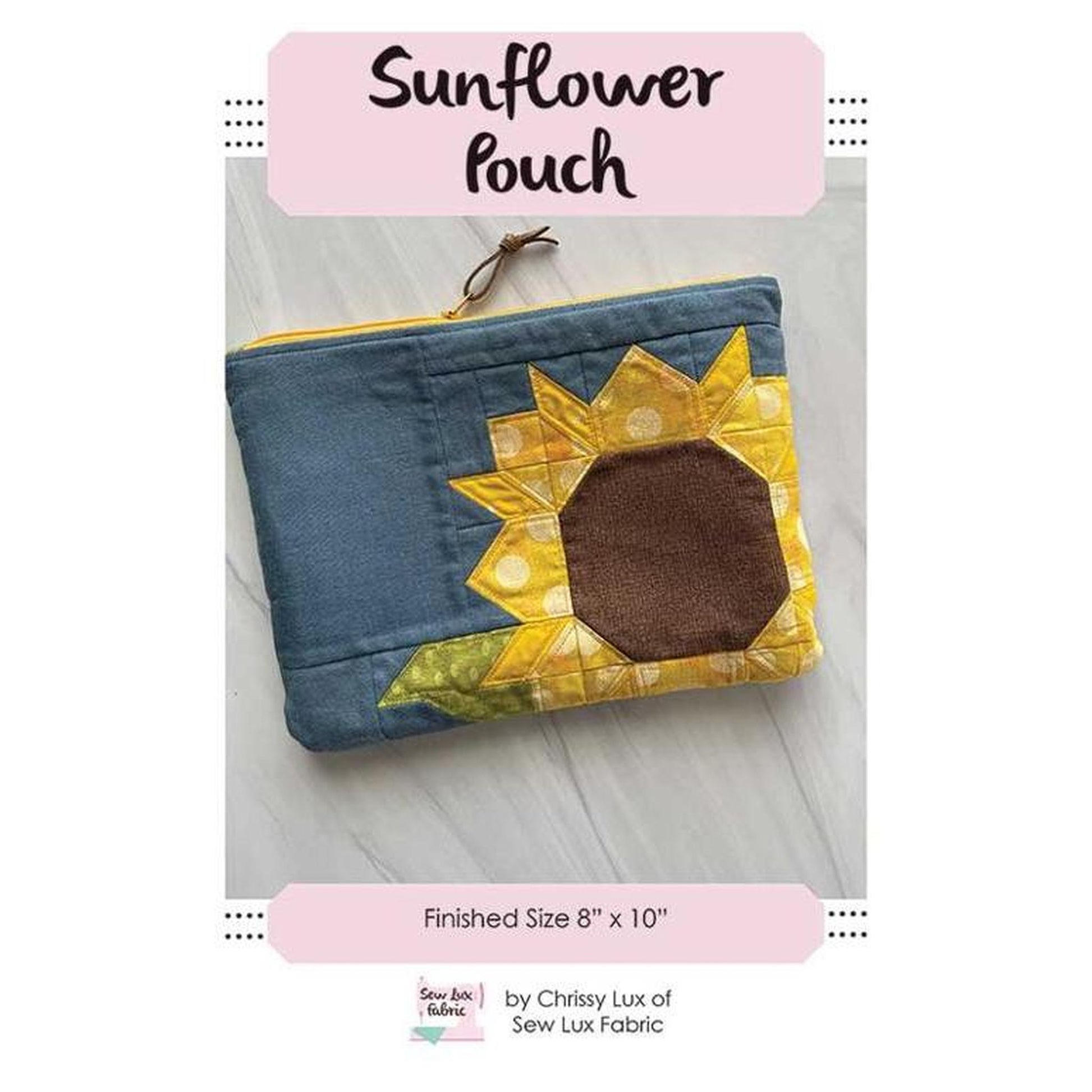 Pattern: Sunflower Pouch