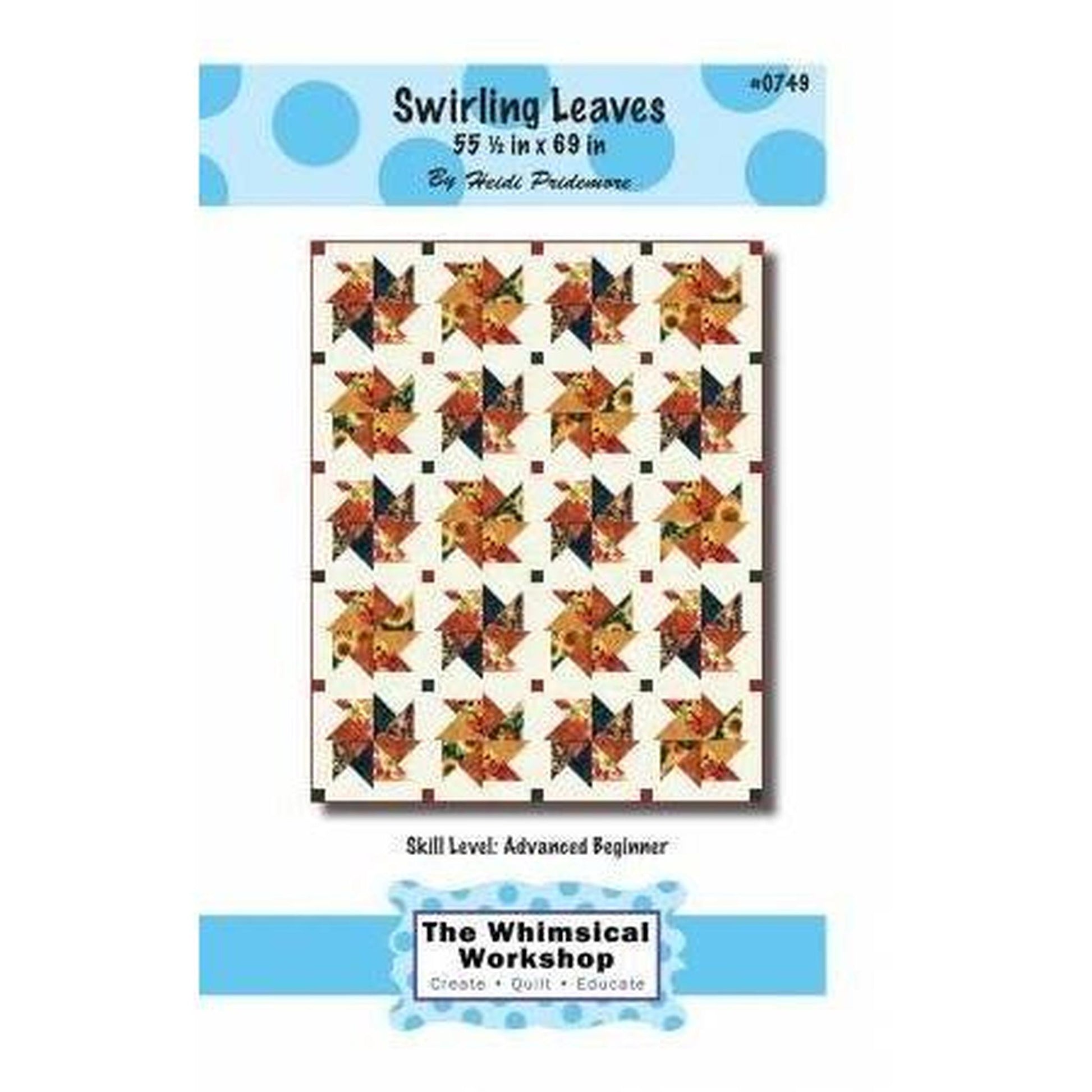 Pattern: Swirling Leaves