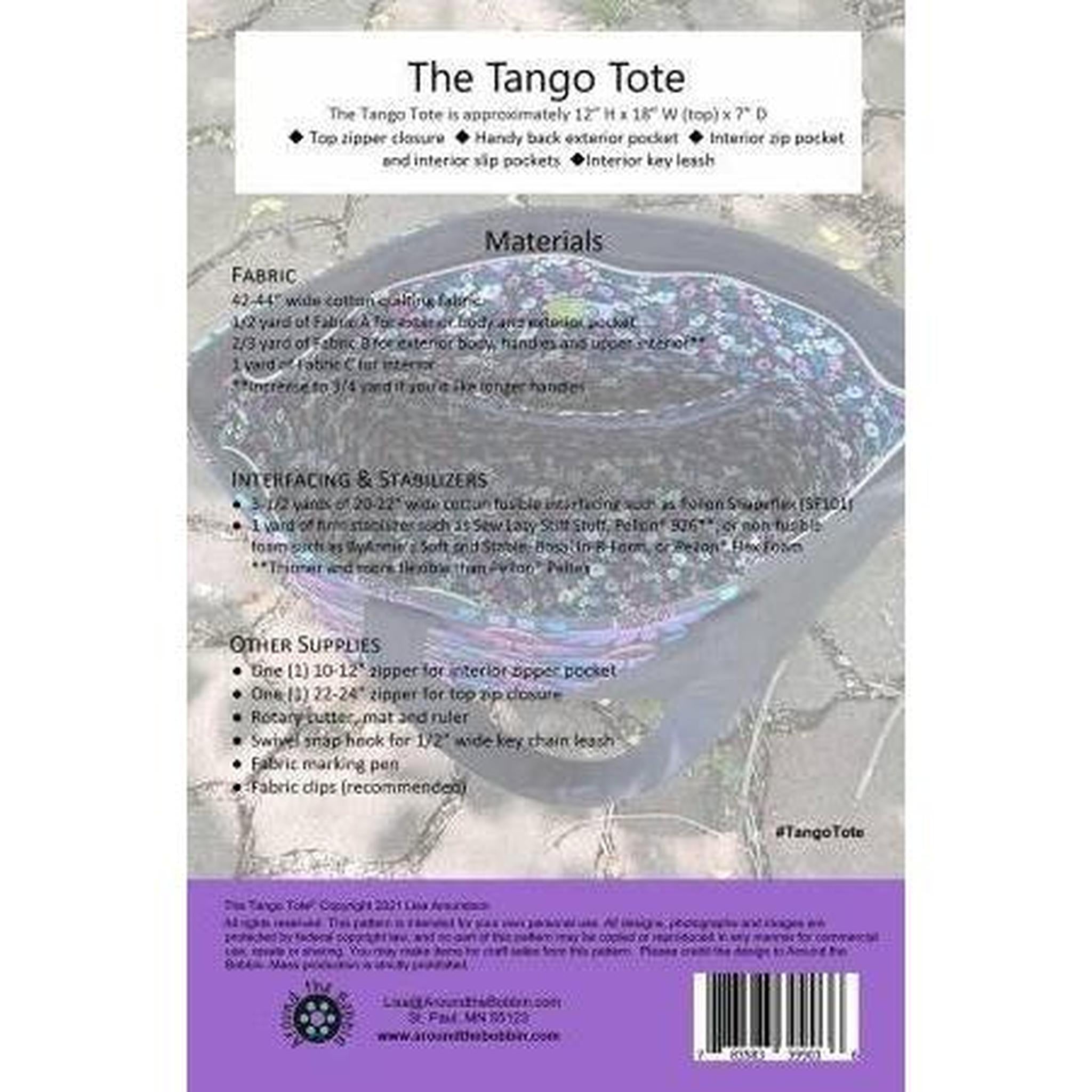Pattern: Tango Tote