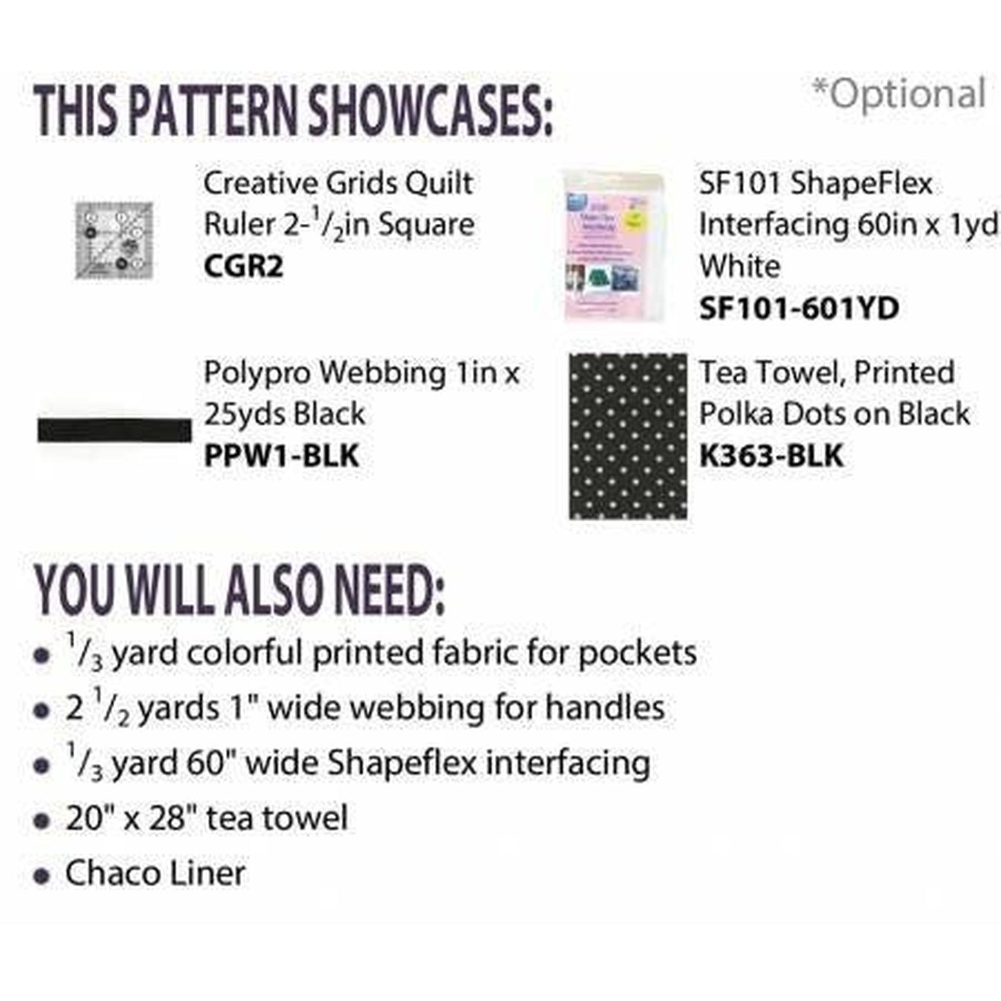 Pattern: Tea Towel Tote Bag