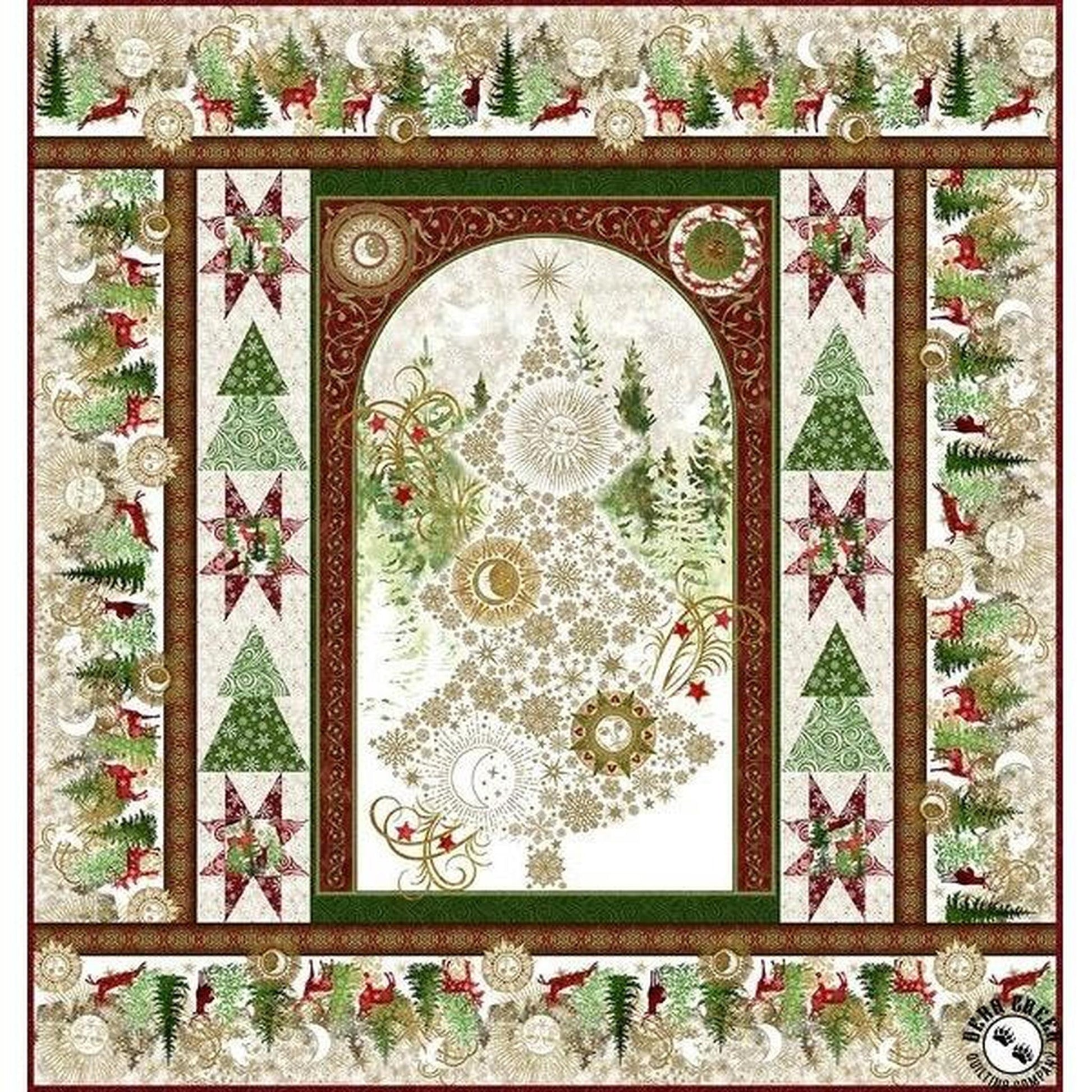 Pattern: Winter Solstice II Panel Quilt
