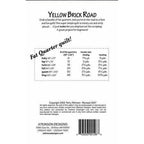 Pattern: Yellow Brick Road