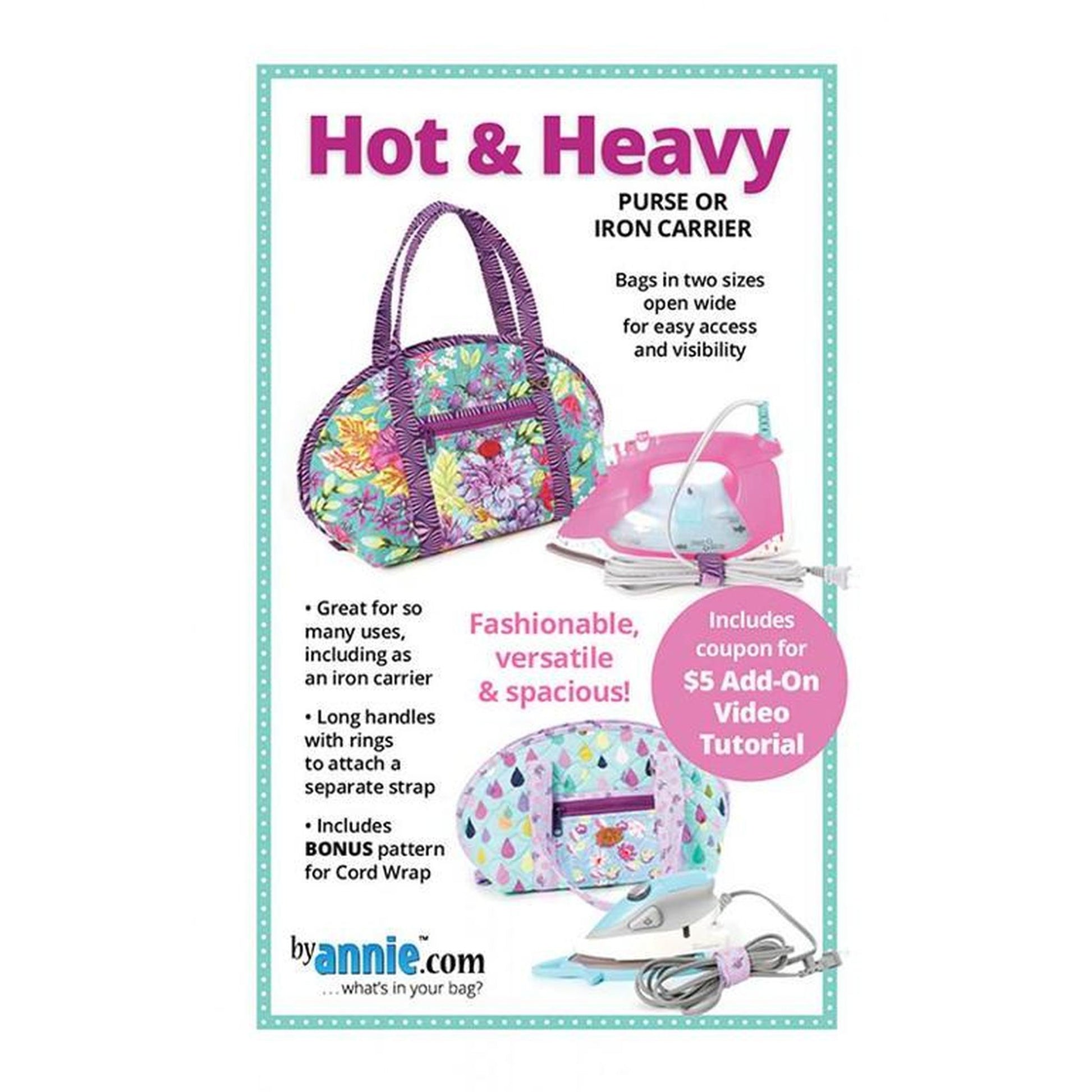 Pattern: byAnnie Hot and Heavy Purse or Iron Carrier