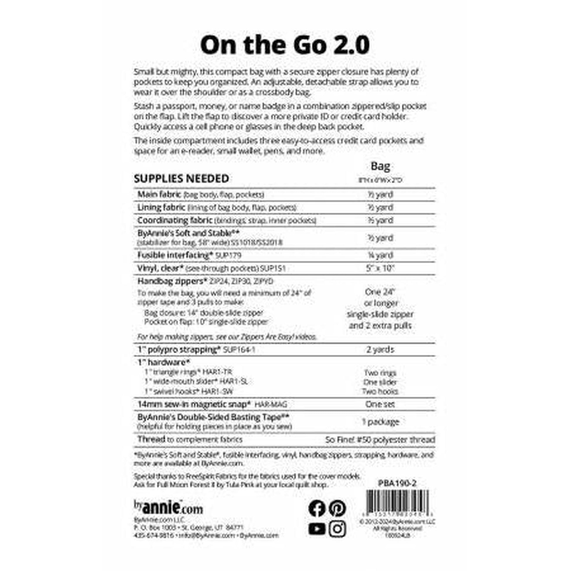 Pattern: byAnnie On The Go 2.0