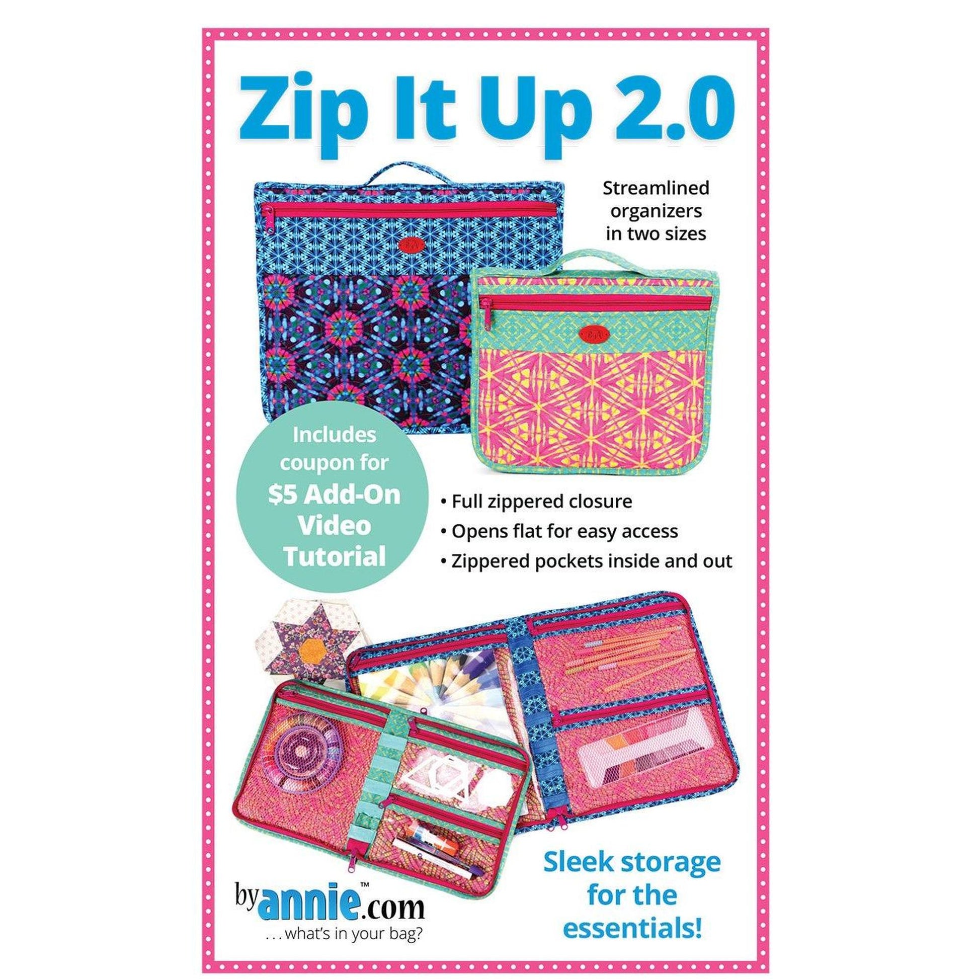 Pattern: byAnnie Zip It Up 2.0