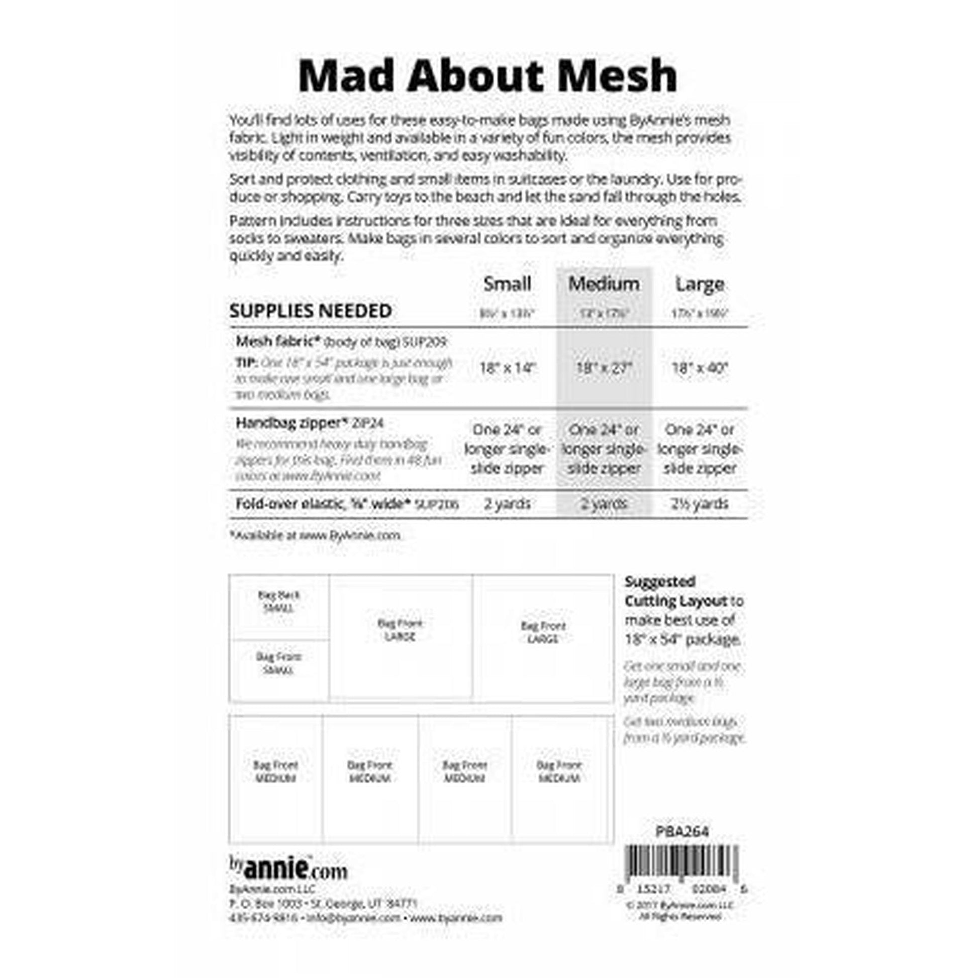 Pattern: byAnnie's Mad About Mesh