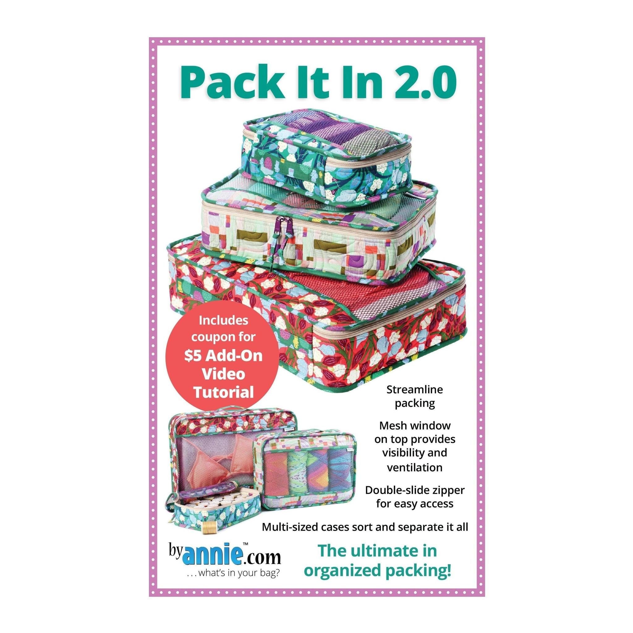 Pattern: byAnnie's Pack it In 2.0