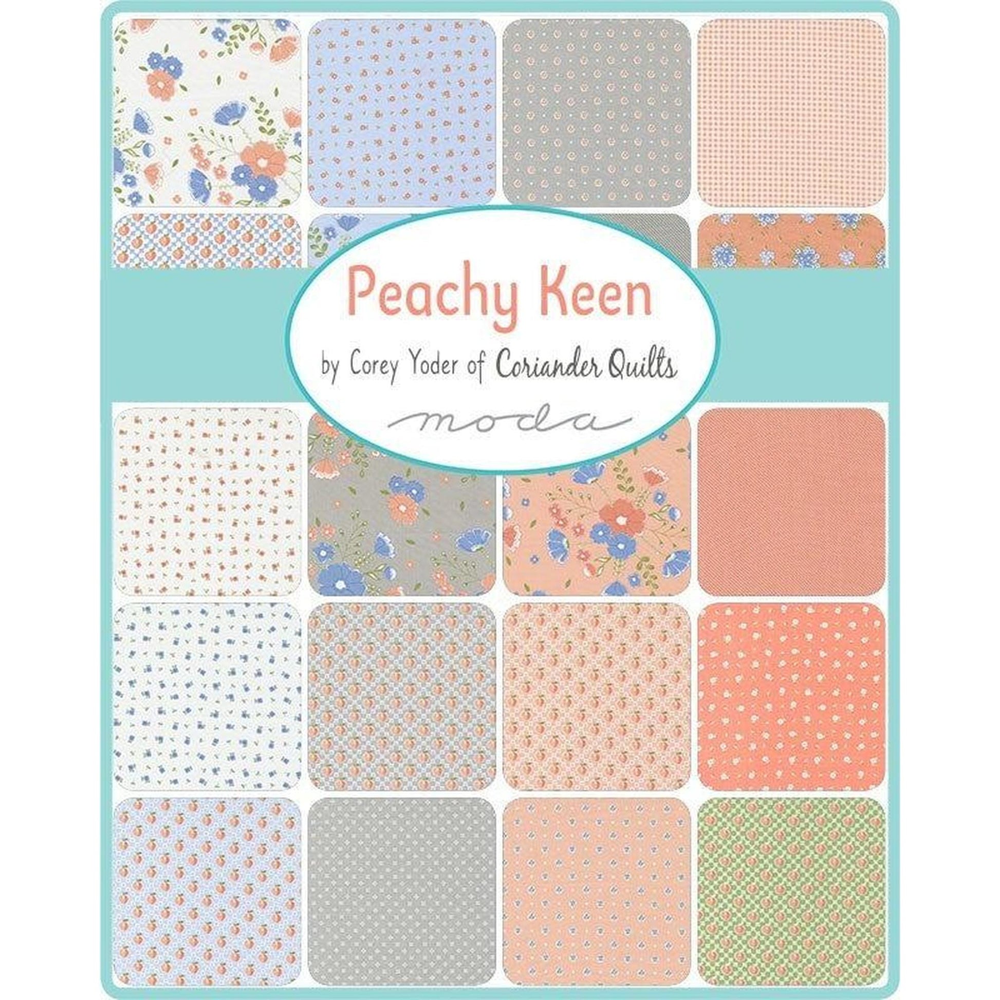 Peachy Keen by Corey Yoder Charm Pack (42)