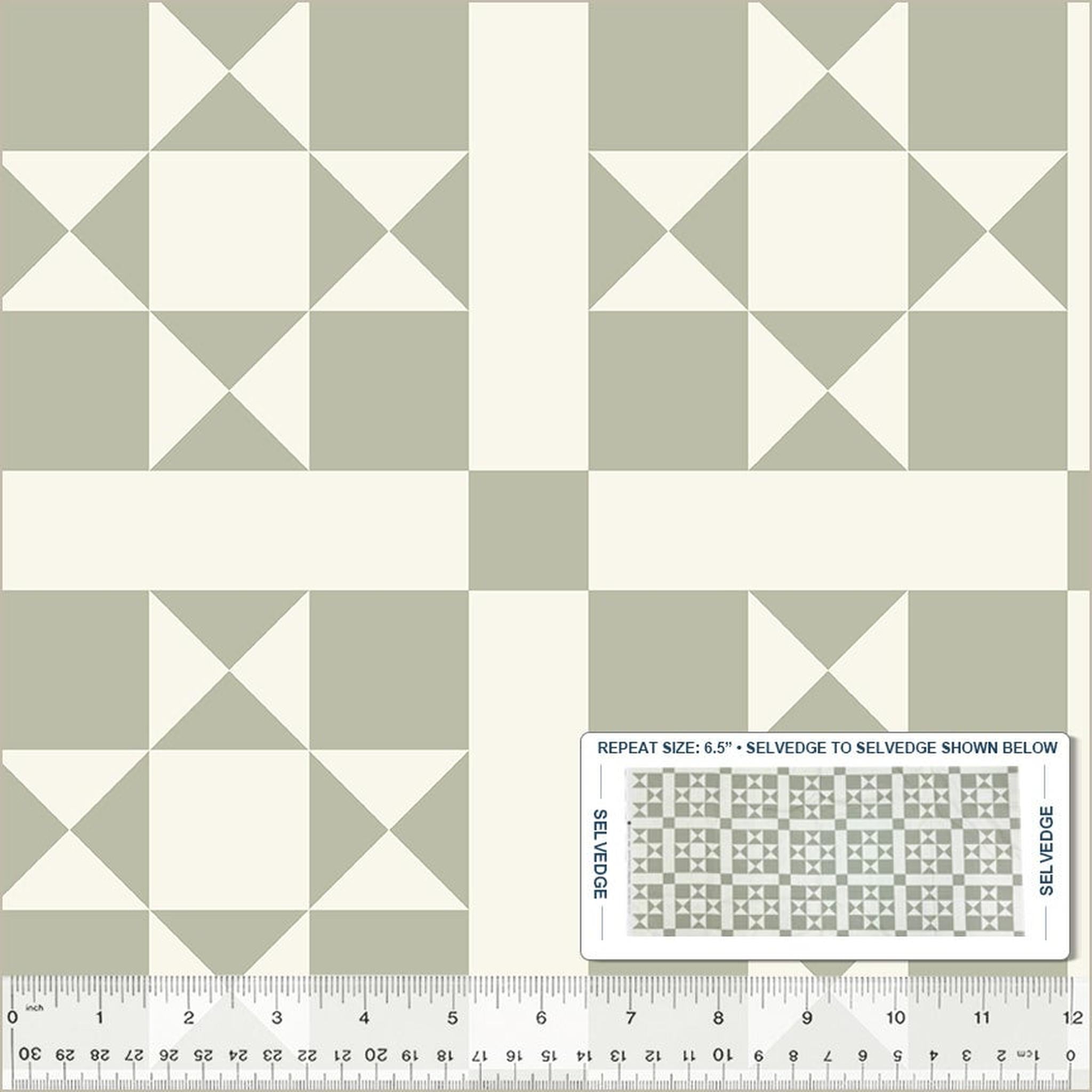 Perfect Points by Whistler Studios - Ohio Star: Taupe