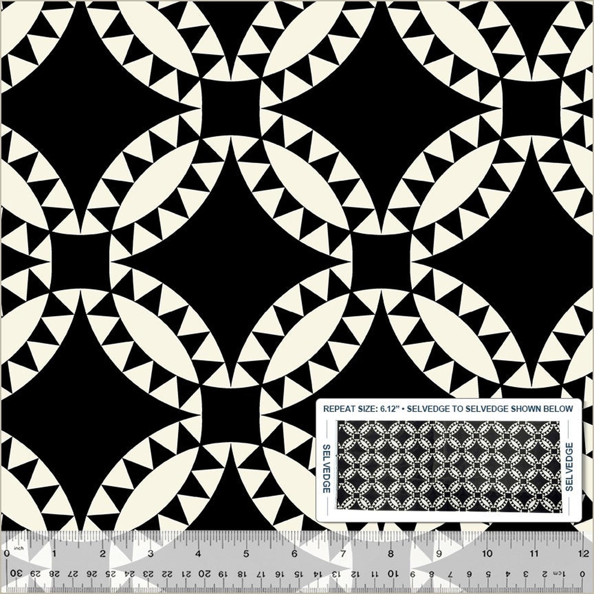 Perfect Points by Whistler Studios - Pickle Dish: Black & White
