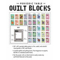 Periodic Table of Quilt Blocks Poster