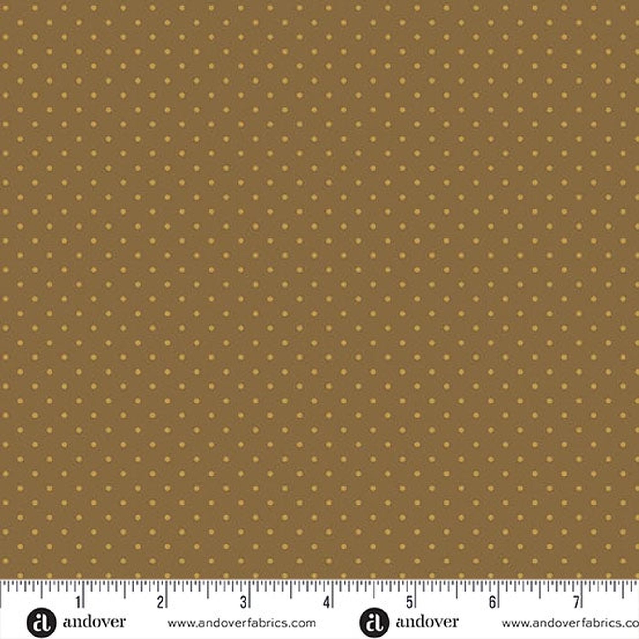 Poppy Seeds by Laundry Basket Quilts - Chocolate