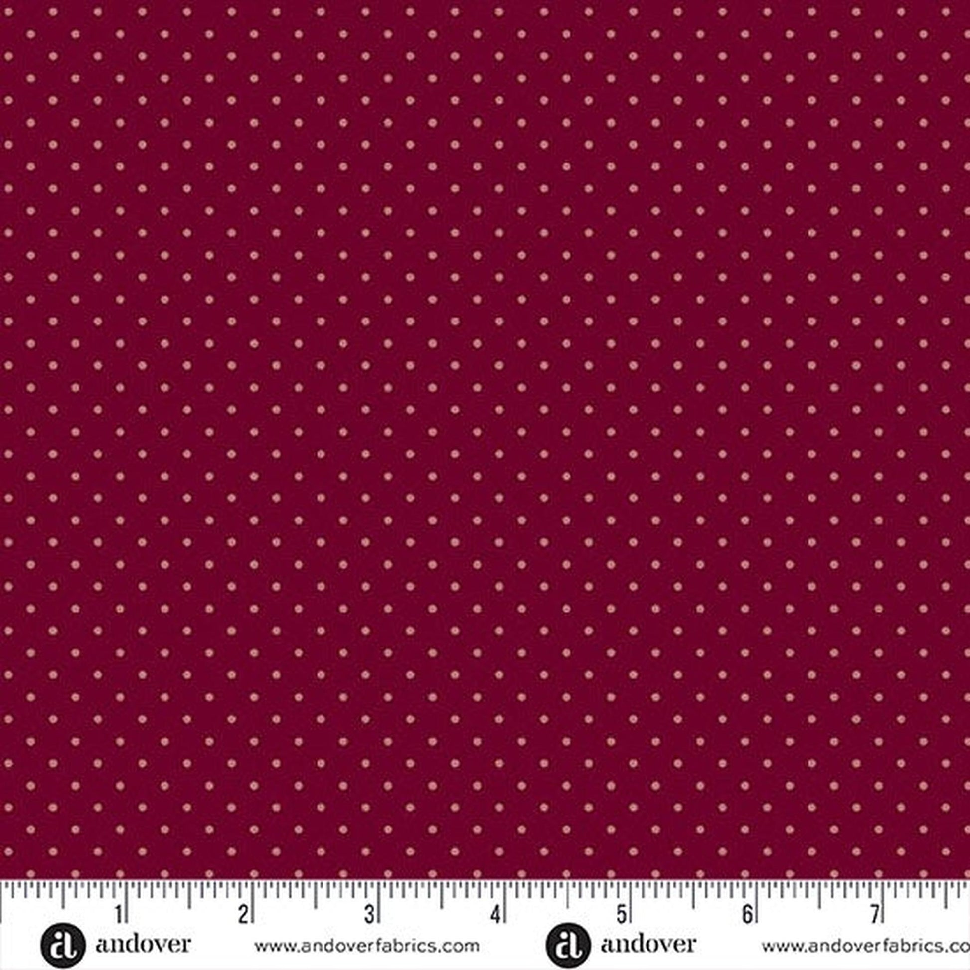 Poppy Seeds by Laundry Basket Quilts - Merlot