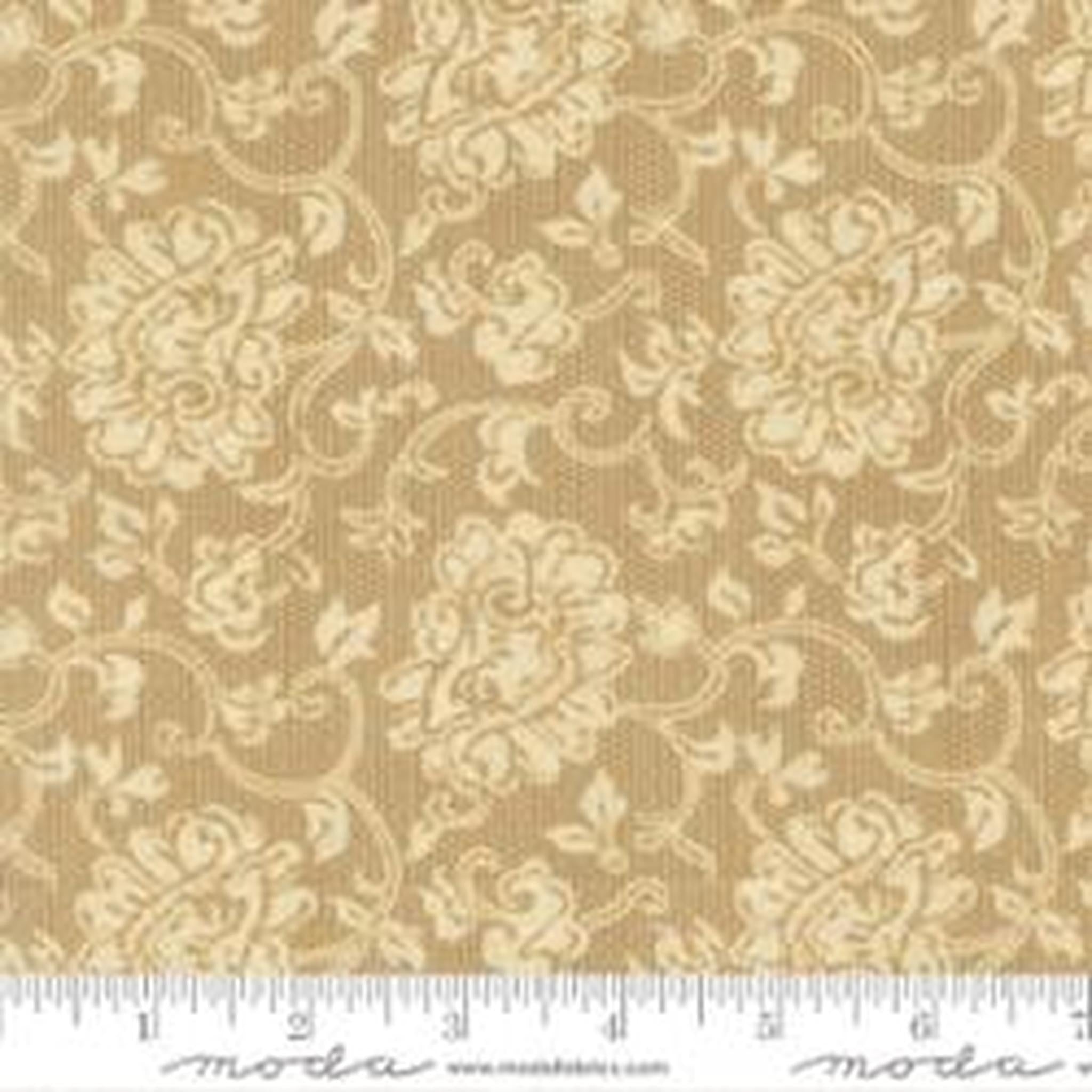 Posh Echo Florals Block Print Lace Desert Dusk