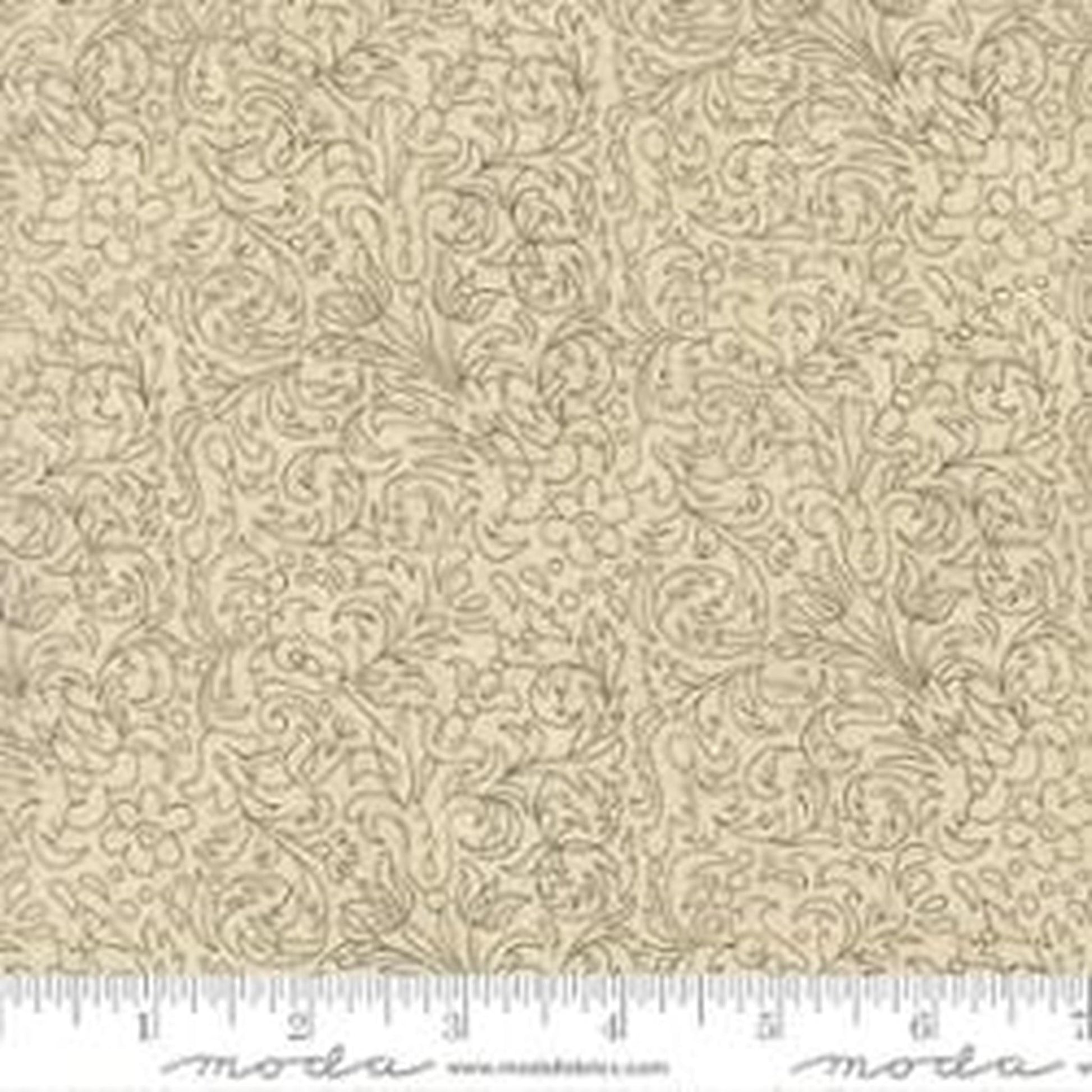 Posh Threadwork Blenders Scroll Ivory Whisper