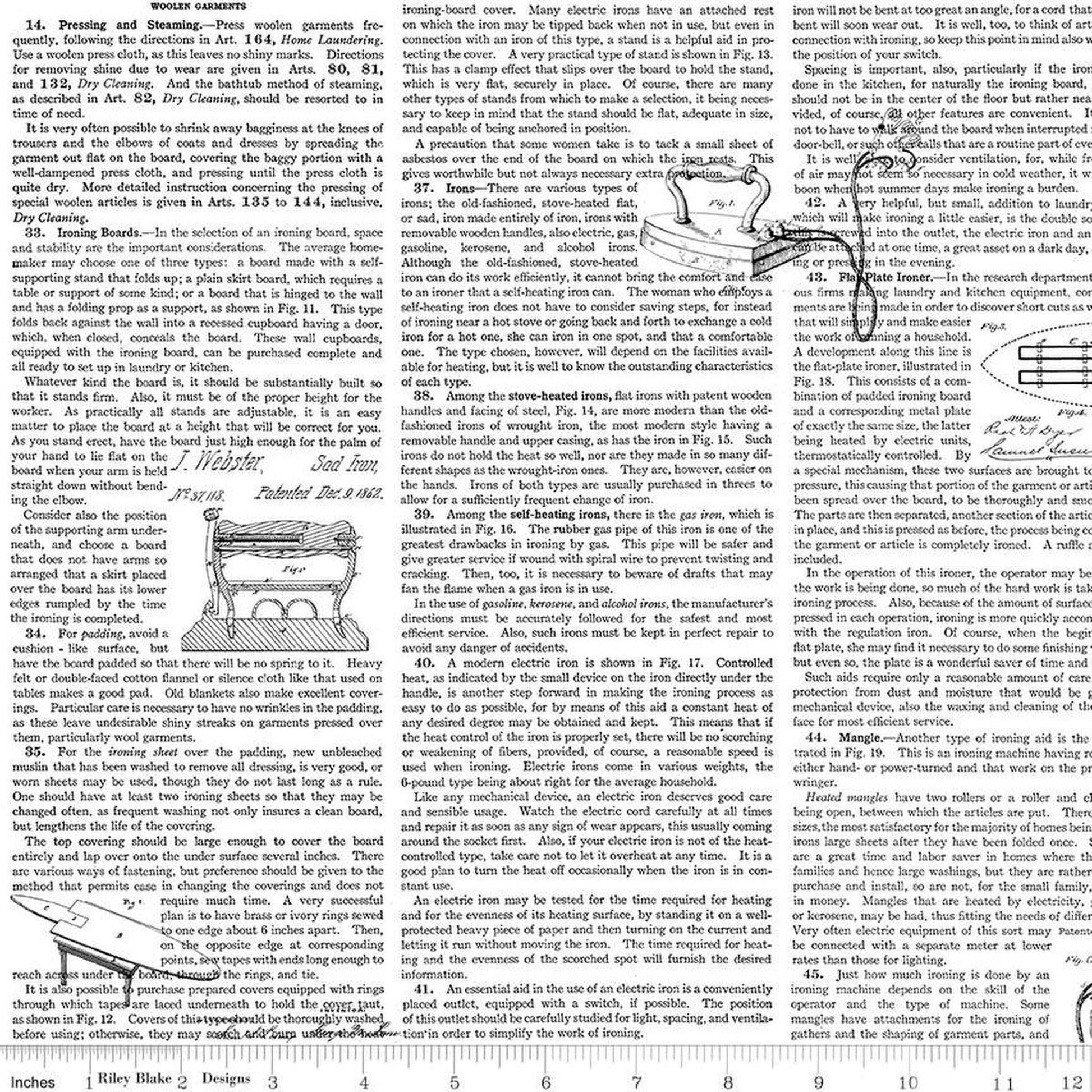 Press On by J. Wecker Frisch - Clothing Care Copy: White