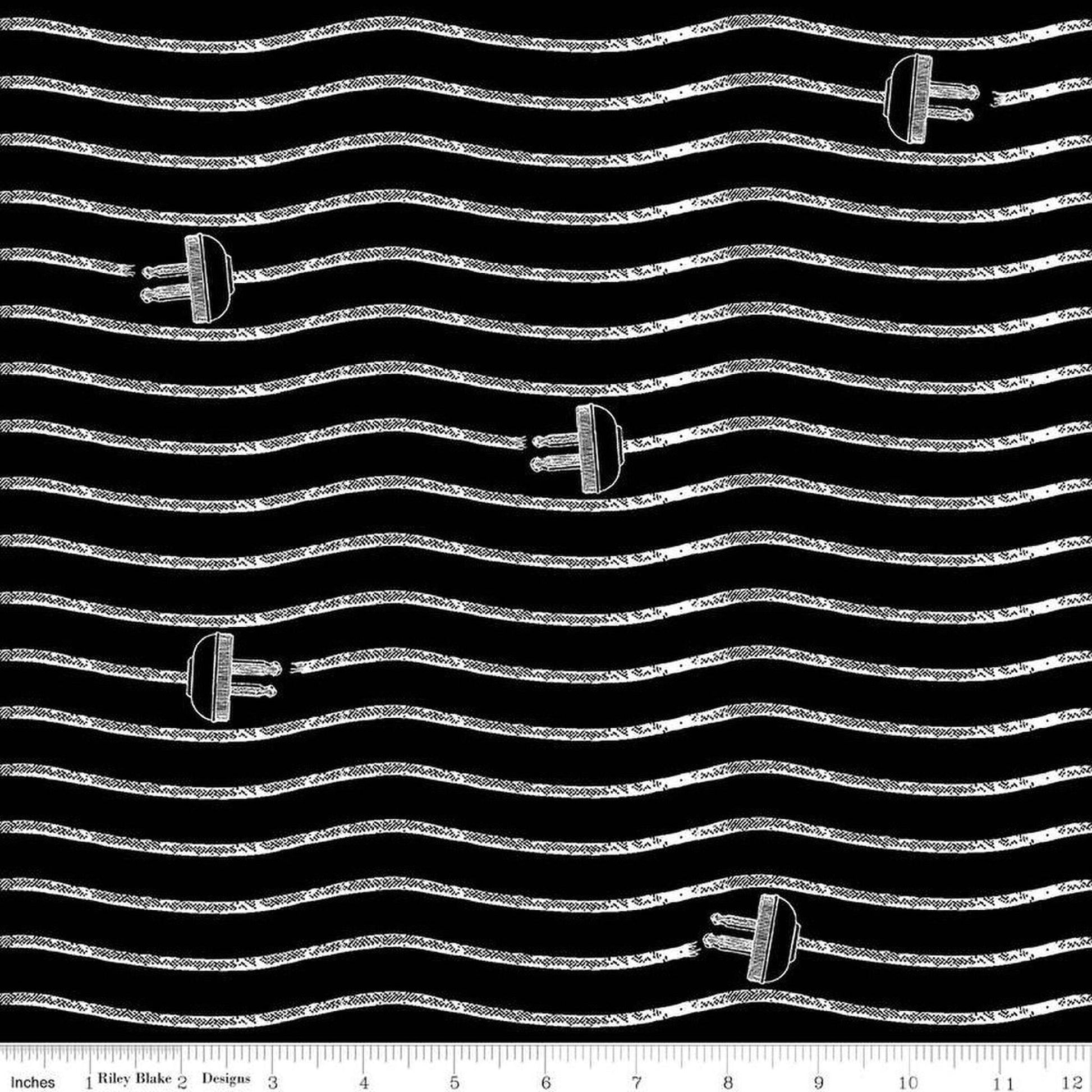 Press On by J. Wecker Frisch - Cord Stripe: Black