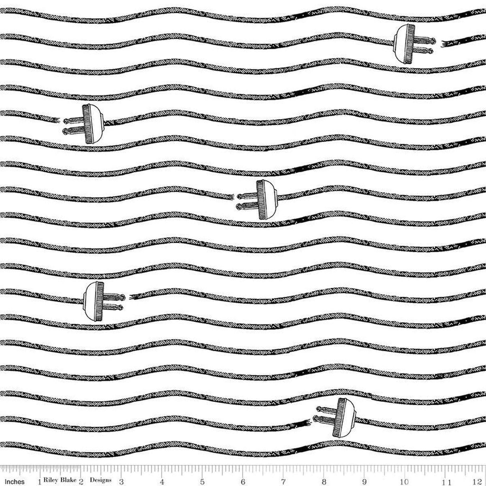 Press On by J. Wecker Frisch - Cord Stripe: White