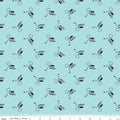 Press On by J. Wecker Frisch - Mini Irons: Aqua