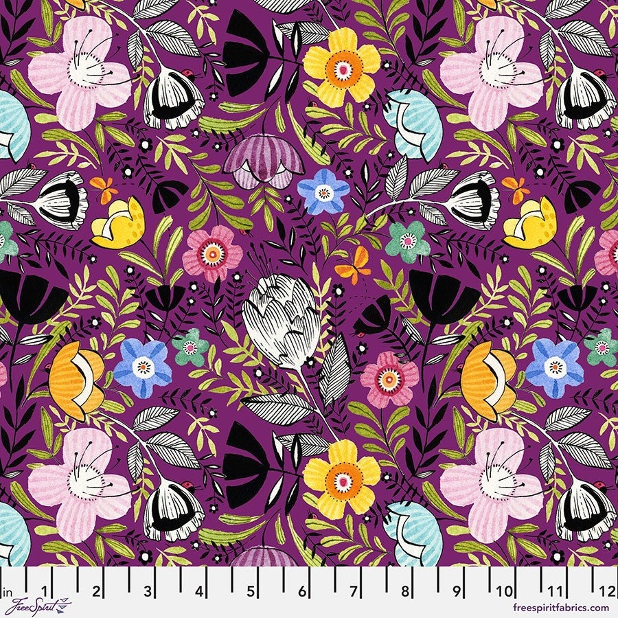 Here Kitty Kitty by Cori Dantini Joy - Purple