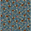 QMN 2024 by Tim Chapman Digital Axes + Stumps: Teal