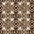 QT Bear Hugs - Geo Medallion - Brown