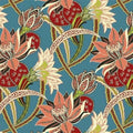 QT Cactus Garden - Cactus Floral - Blue
