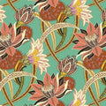 QT Cactus Garden - Cactus Floral - Jade