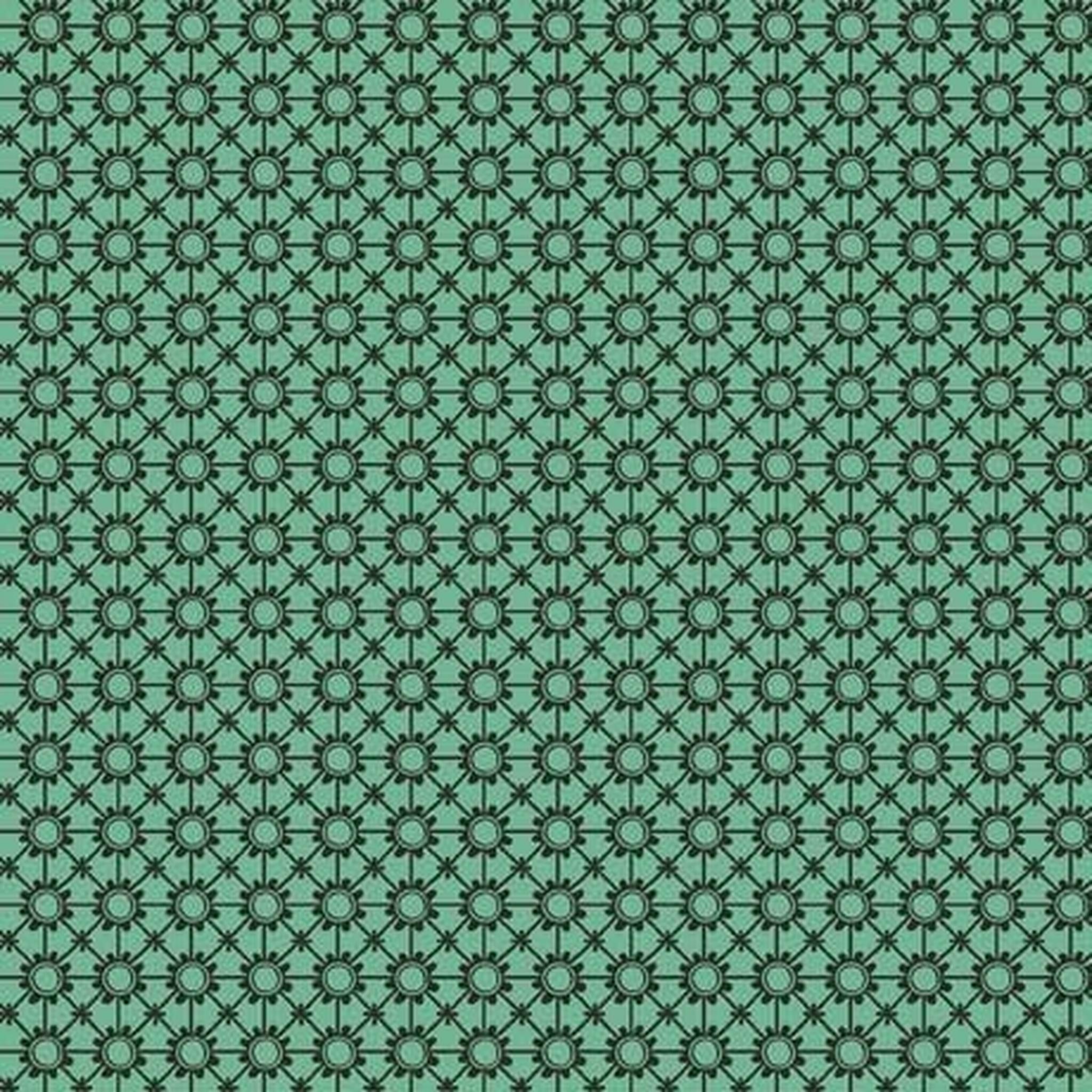 QT Cactus Garden - Flower Foulard - Jade