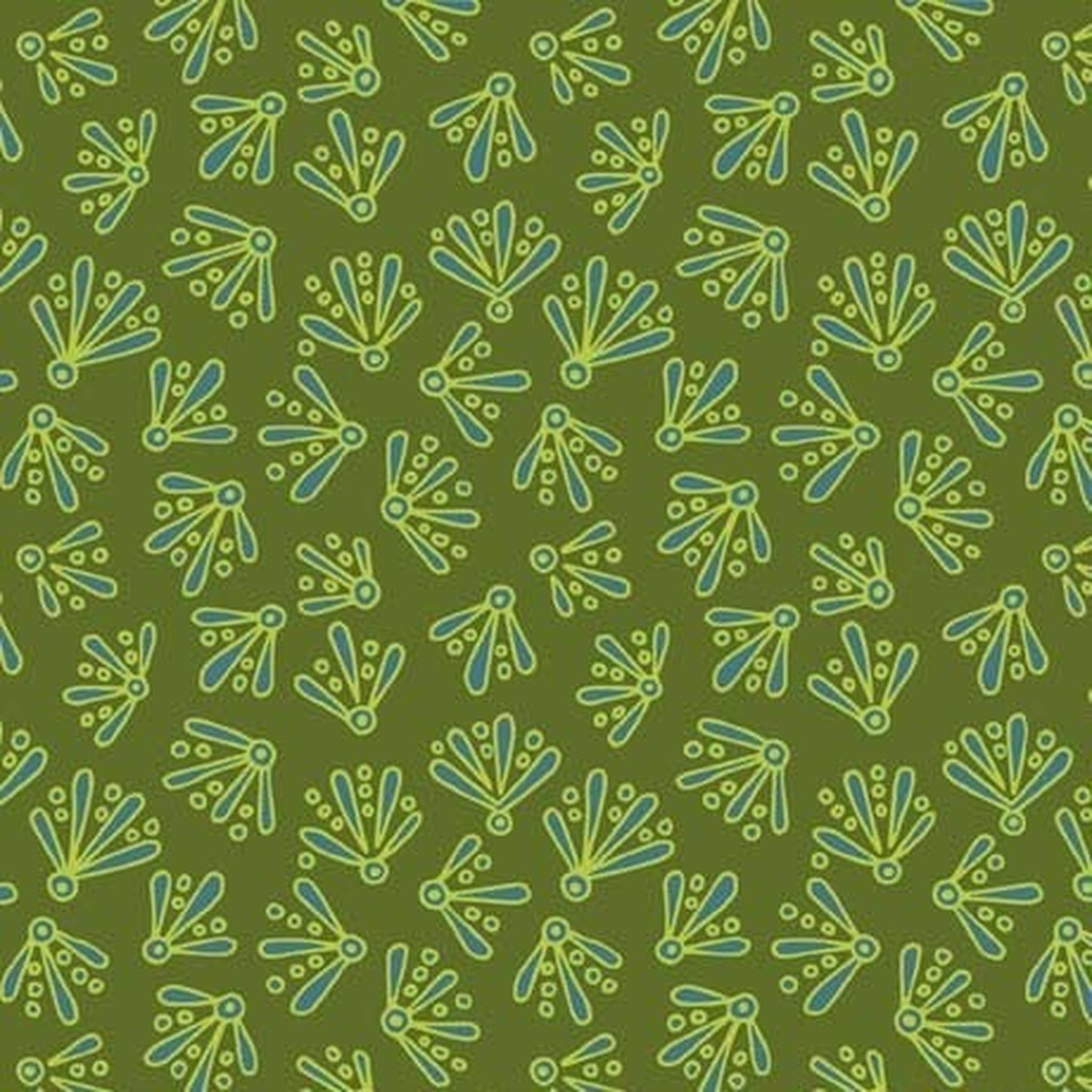 QT Cactus Garden - Geo - Olive