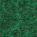 QT Christmas Party Animals - Scroll - Evergreen