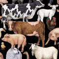 QT Country Farm Packed Animals - Black