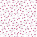 QT My Watercolor Garden - Scroll and Flower - Pink