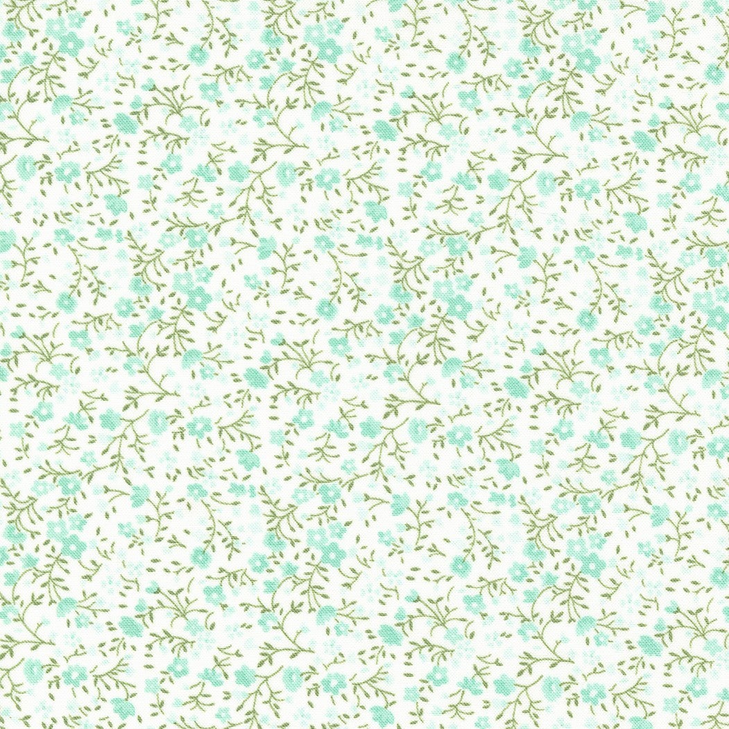 Lighthearted by Camille Roskelley Meadow Cream Aqua